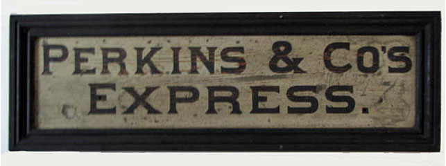 Perkins And Co Express Trade Sign