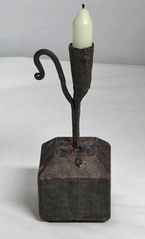 Wrought Iron Candle Stick