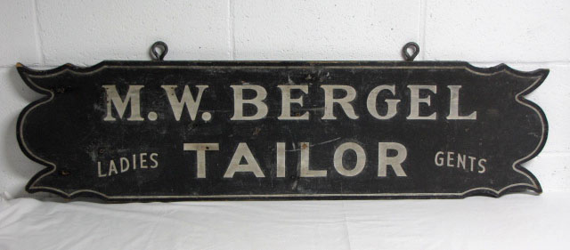 Tailor Trade Sign
