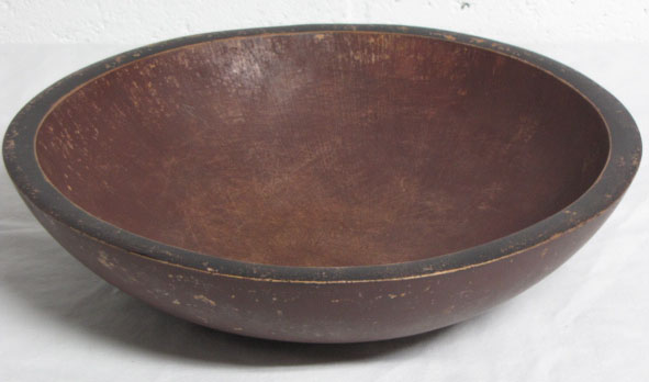 Painted Brown Bowl