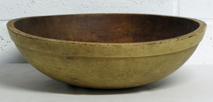 Yellow Painted Bowl