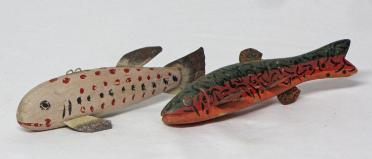 Painted Fish Decoys