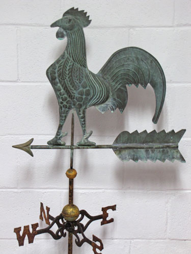 Rooster Weathervane with Directional