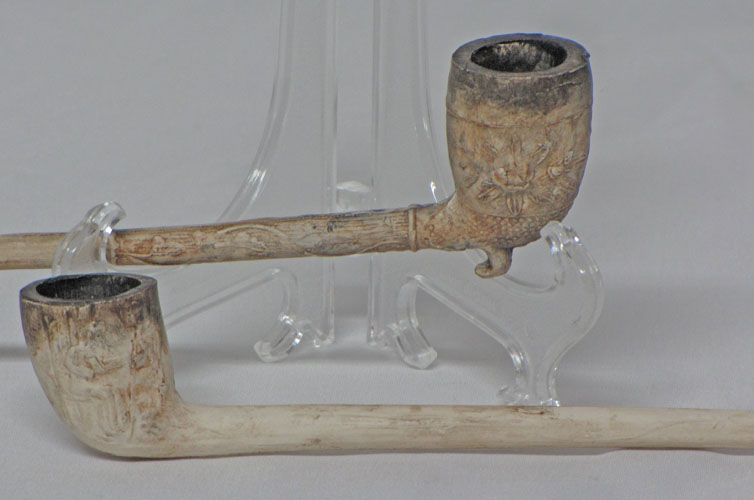 Two Clay Pipes