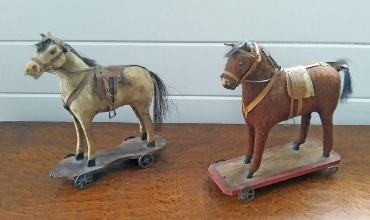 Two Toy Horses