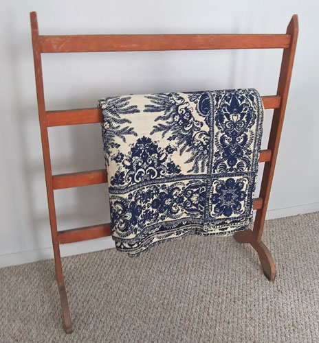 Painted Quilt Rack