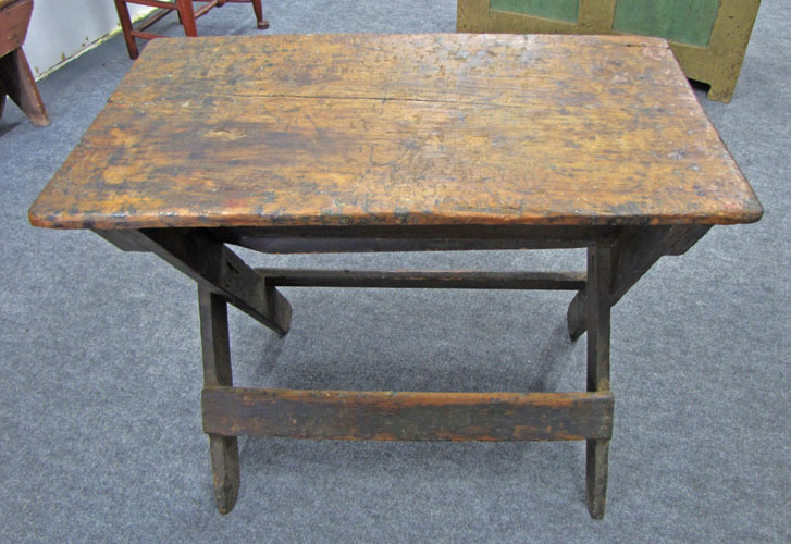 18th Century Saw Buck Table