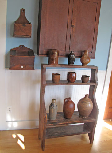 Collection of Stoneware and Redware