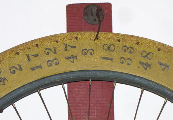 Folk Art Game Wheel