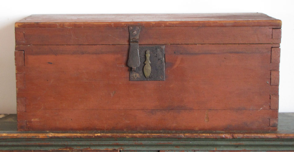 Painted Document Box