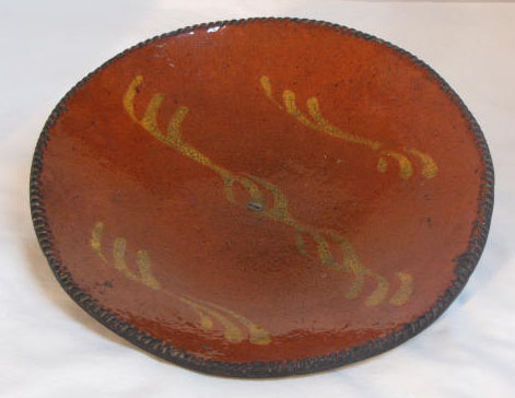Redware Plate