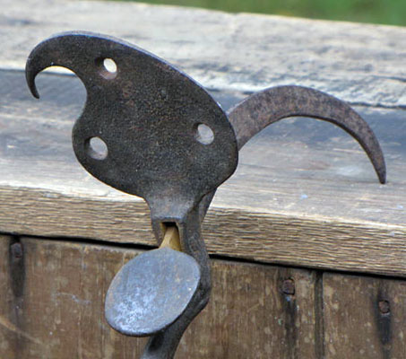 Wrought Iron Thumb Latch